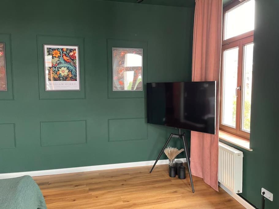 Schicke & Zentrale Altbauwohnung 莱比锡 外观 照片