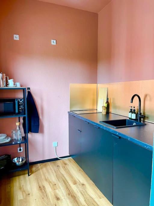 Schicke & Zentrale Altbauwohnung 莱比锡 外观 照片